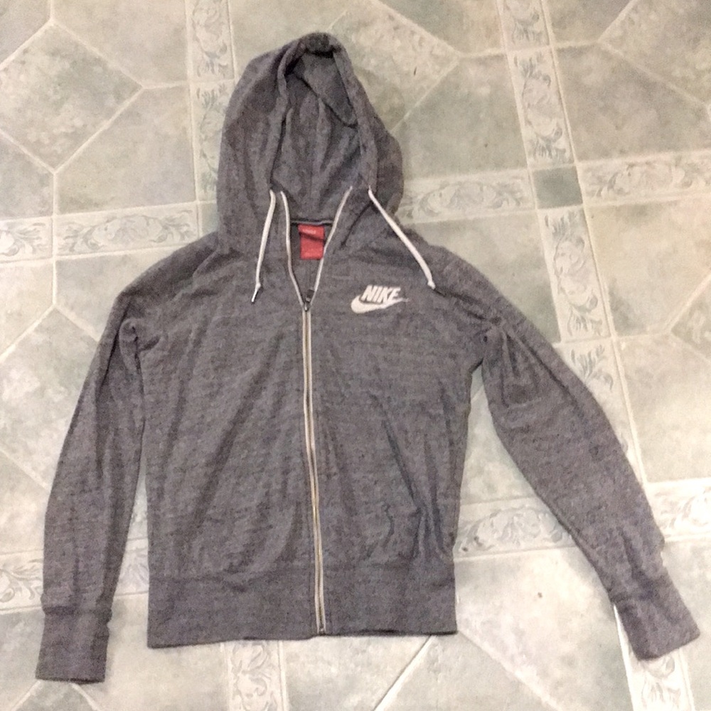 Nike lightweight full zip hoodie